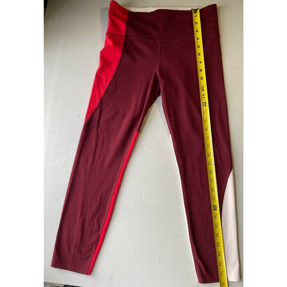 Athleta Leggings Womens Size Medium Elation ASYM 7/8 In Powervita Workout Pants - Picture 13 of 13